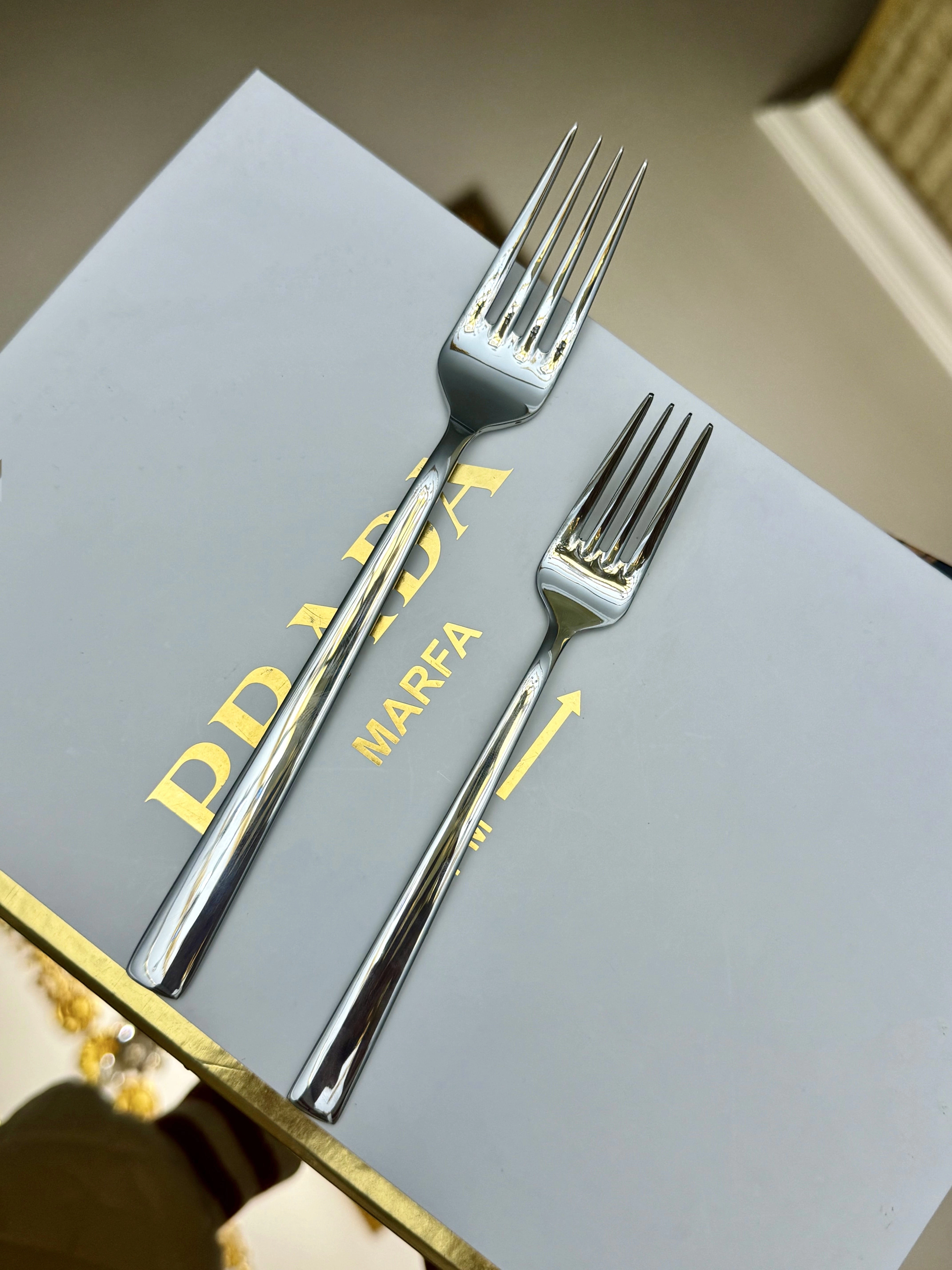 Lüks Çubuk Sade 30 Parça paslanmaz çelik 6 Kişilik Çatal Kaşık Seti